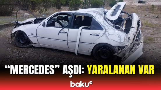 Aşan maşın əzik-əzik oldu | Kürdəmirdə ağır qəza