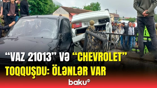 Zaqatalada dəhşətli yol qəzası | Ölən və yaralanan var
