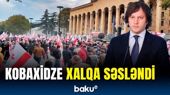 Gürcüstan Parlamenti "Xarici təsir" qanununu sabah qəbul edəcək | Kobaxidze açıqladı