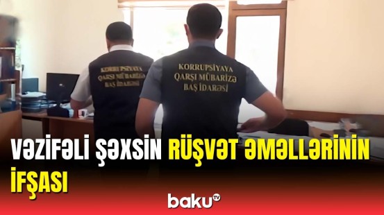 Vətəndaşlardan pul alaraq görün nə edirmiş | Vəzifəli şəxs tutuldu