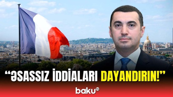 Rəsmi Bakıdan Parisə sərt xəbərdarlıq