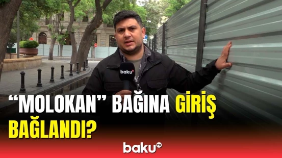 "Molokan" bağının ətrafının hasarlanma səbəbi açıqlandı