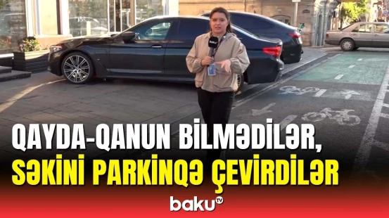 Velosiped zolağındakı pandusları sökən kimlərdir?