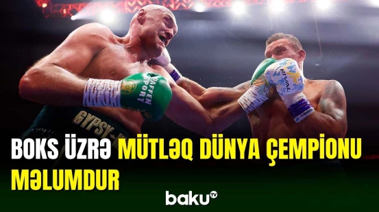 Dünya çempionu adı uğrunda Tayson Fyuri və Oleksandr Usik qarşılaşıb