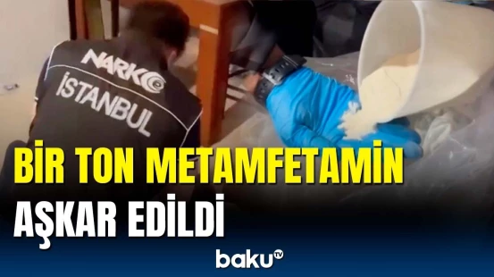 İstanbulda narkotik əməliyyatı | Saxlanılanlar var