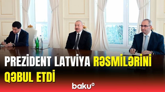 Prezident Dayqa Mierinanın başçılıq etdiyi nümayəndə heyətini qəbul etdi
