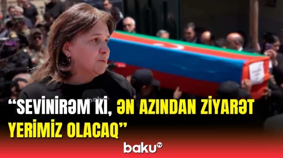 30 il sonra qalıqları tapılan şəhid Arif İmaməliyev dəfn edildi