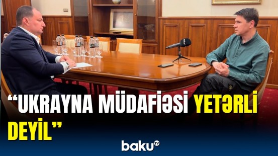 Podolyak Ukrayna Ordusunun son vəziyyəti ilə bağlı Baku TV-yə danışdı