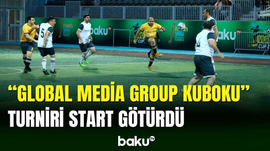 "Global Media Group" əməkdaşları arasında minifutbol yarışı keçirilir