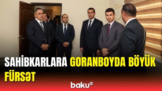 Sahibkarlara hansı yardım ediləcək? - Goranboyda 51-ci KOB ofisinin açılışı