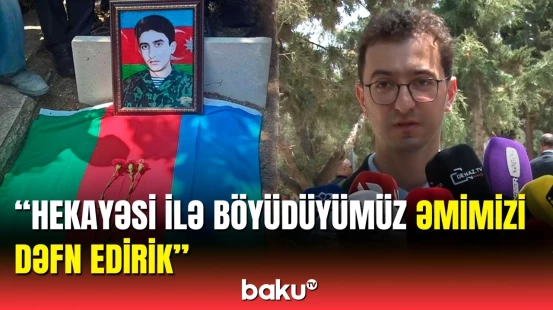 Qalıqları tapılan Cavid Ələkbərov Sumqayıtda dəfn edildi