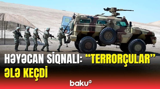 Hərbi qulluqçularımız “əsirləri” azad etdi | MN-dən görüntülər