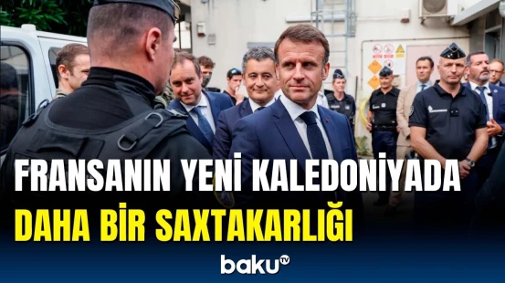 Xalqımız sıxışdırılır | Yeni Kaledoniya XİN rəhbərindən çağırış