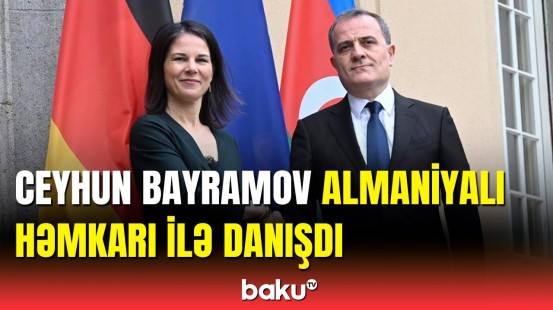 Azərbaycan və Almaniya XİN rəhbərləri nələri müzakirə etdi?