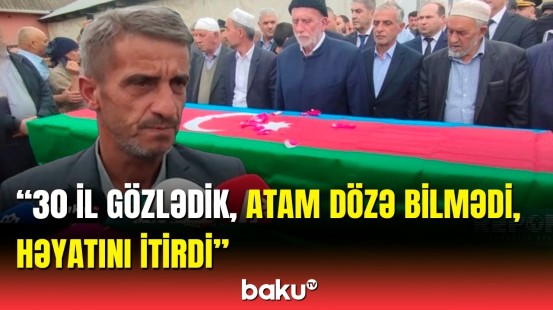 Birinci Qarabağ müharibəsi zamanı itkin düşmüş üç şəhid Göyçayda dəfn edildi