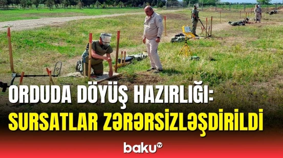 Ordumuzun bölmələri tapşırıqları yerinə yetirdi | MN-dən görüntülər