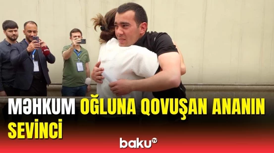 Azadlığa buraxılan məhkumun anası danışdı