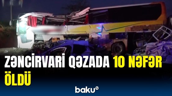 Türkiyədə dəhşətli yol qəzası | Ölən və yaralananlar var