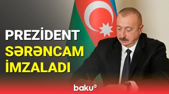 İlham Əliyev bir qrup şəxsə Dövlət Mükafatları verdi