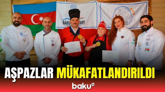 Qubada "İllərin sənətkarı" milli aşpazlar mükafatı təqdim olunub