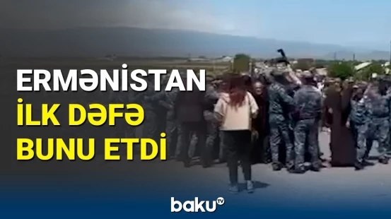 Ermənistanda polis II Qareginin yolunu bağladı | İrəvanda vəziyyət gərginləşir