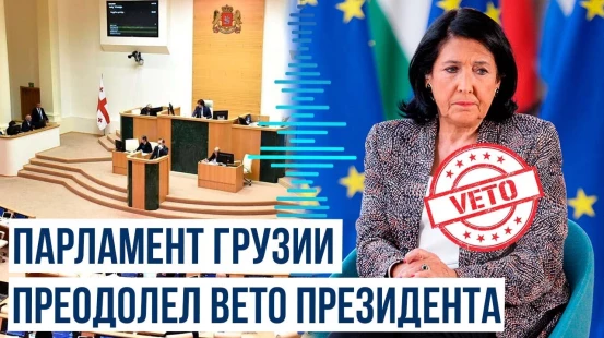 За отмену президентского вето на закон «Об иностранном влиянии» проголосовали 84 депутата