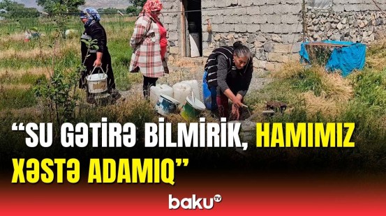 Suya həsrət qalan naxçıvanlılar | Qurumdan sakinlərin şikayətinə cavab