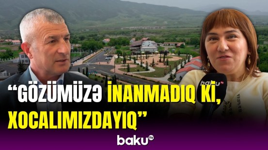Xocalı sakinlərindən Prezidentə təşəkkür | Baku TV Xocalıda