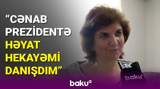 Anamla qayıtmaq istəyirdim, amma... | Prezidenti evinə dəvət edən Xocalı sakini duyğulandı