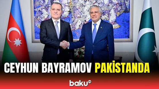 Azərbaycan və Pakistan XİN başçılarının təkbətək görüşü keçirildi