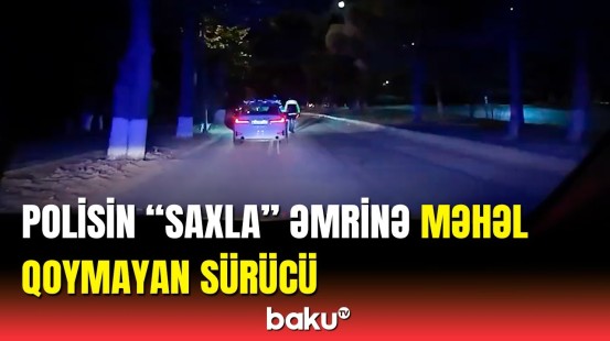 Narkotikin təsiri altında maşın sürən sürücü saxlanıldı | DYP-dən sürücülərə xəbərdarlıq