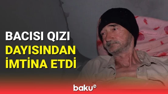Zirzəmidə yaşayan şəxs xəstəxanaya yerləşdirildi