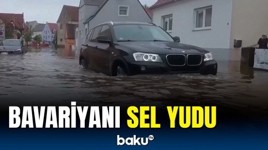 Bavariyada selə görə üç min insan təxliyə edildi