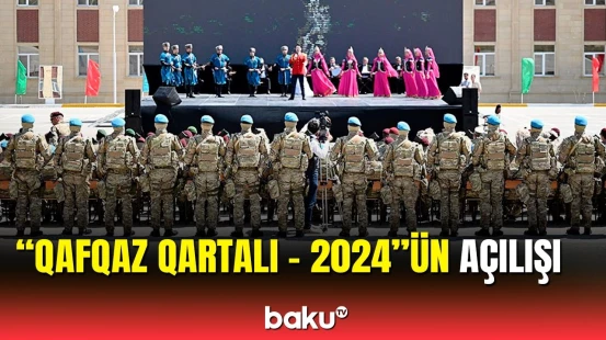 Azərbaycan, Türkiyə və Gürcüstan xüsusi təyinatlılarının birgə təliminin açılış mərasimi