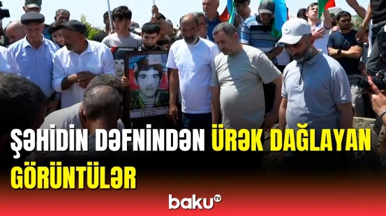 Qalıqları 31 il sonra tapılan şəhid Abış Məhəmmədov dəfn olundu