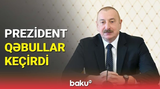 Prezident İlham Əliyev bir sıra rəsmi şəxsi qəbul etdi