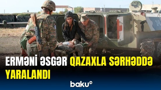 Erməni hərbçi Azərbaycan sərhəddə minaya düşdü | Təcili məlumat