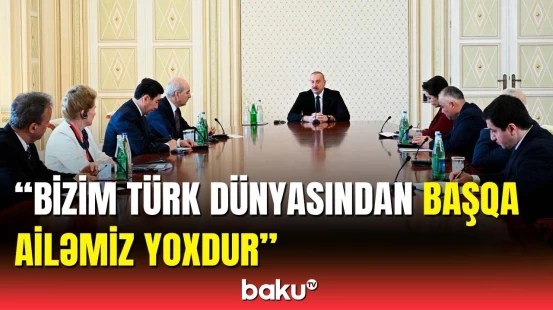 İlham Əliyev TÜRKPA-nın nümayəndə heyətini qəbul etdi