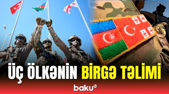 Azərbaycan, Türkiyə və Gürcüstanın xüsusi təyinatlıları ilə "Qafqaz Qartalı-2024" birgə təlimi