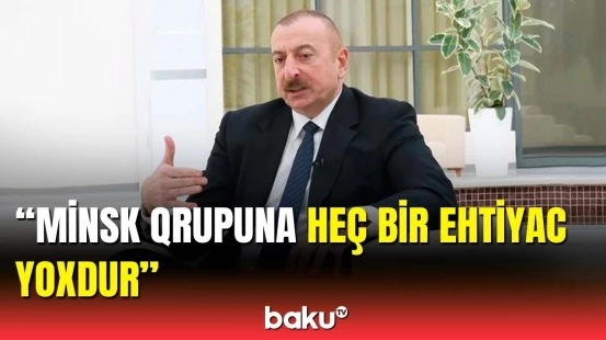 Minsk qrupunun ləğvi üçün ATƏT-ə müraciət edilməlidir