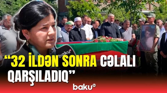 Birinci Qarabağ müharibəsinin şəhidi Cəlal Rüstəmov dəfn edildi | İsmayıllı