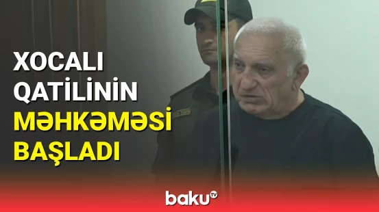Raşid Beqlaryan hakim qarşısında | Məhkəmədən ilk görüntülər