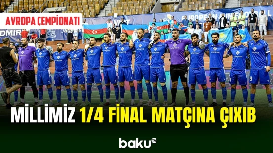 Azərbaycan millisi Qazaxıstan yığması ilə qarşılaşıb