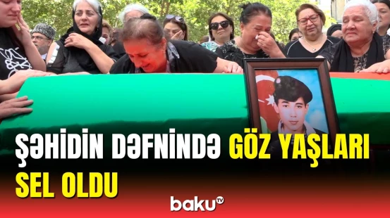Hospitaldan qaçıb könüllü döyüşə getdi | Qalıqları tapılan İsmayıl Xəlilovun dəfni