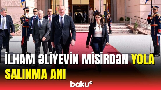 İlham Əliyevin Misirə rəsmi səfəri başa çatıb