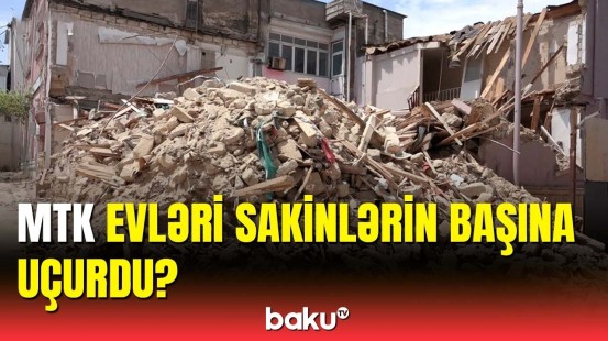 Sakinlərlə MTK arasında anlaşılmazlıq