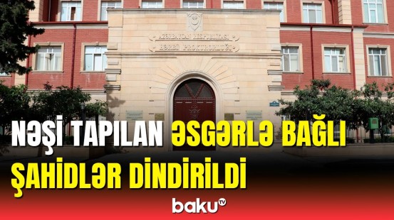 Hərbi Prokurorluqdan nəşi tapılan hərbçi ilə bağlı yeni açıqlama