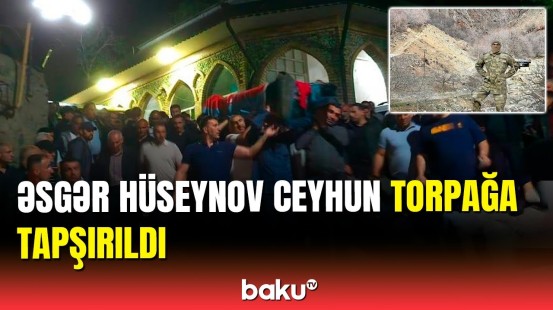 Azərbaycan Ordusunun itkin düşərək həlak olan əsgəri Ordubad rayonunda dəfn edildi