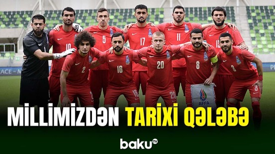 Futbol üzrə Azərbaycan millisi yoxlama matçında qalib gəlib