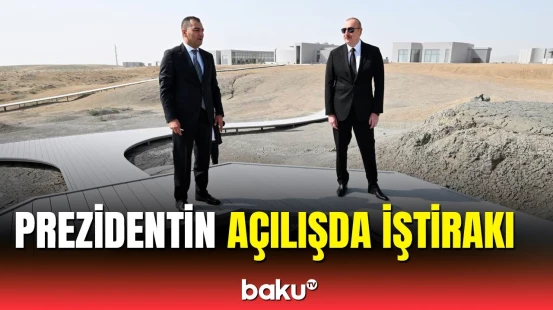 Prezident İlham Əliyev Abşeronda açılış mərasimində iştirak etdi
